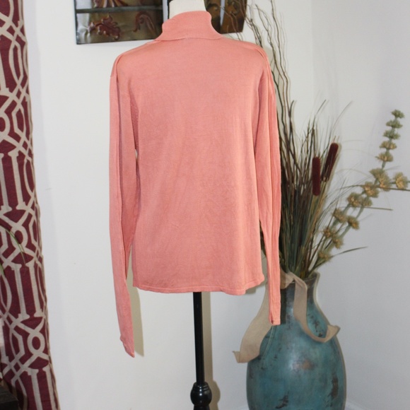 Herman Geist,  100% silk turtleneck sweater - Picture 3 of 6